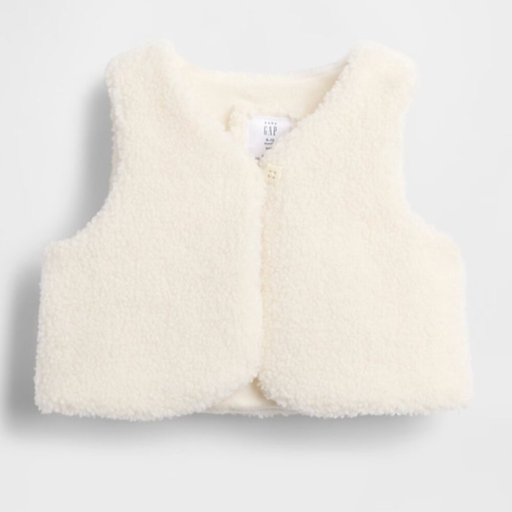 Baby Gap Sherpa Vest